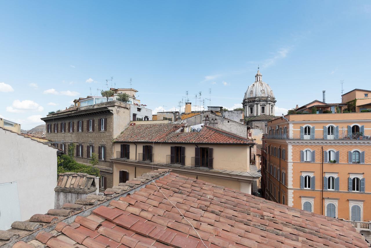 Cs Campo De'Fiori - Navona Amazing Terrace Apartment Rome Luaran gambar