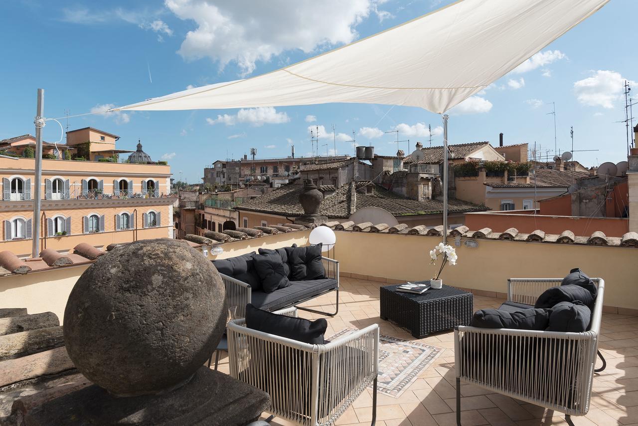 Cs Campo De'Fiori - Navona Amazing Terrace Apartment Rome Luaran gambar