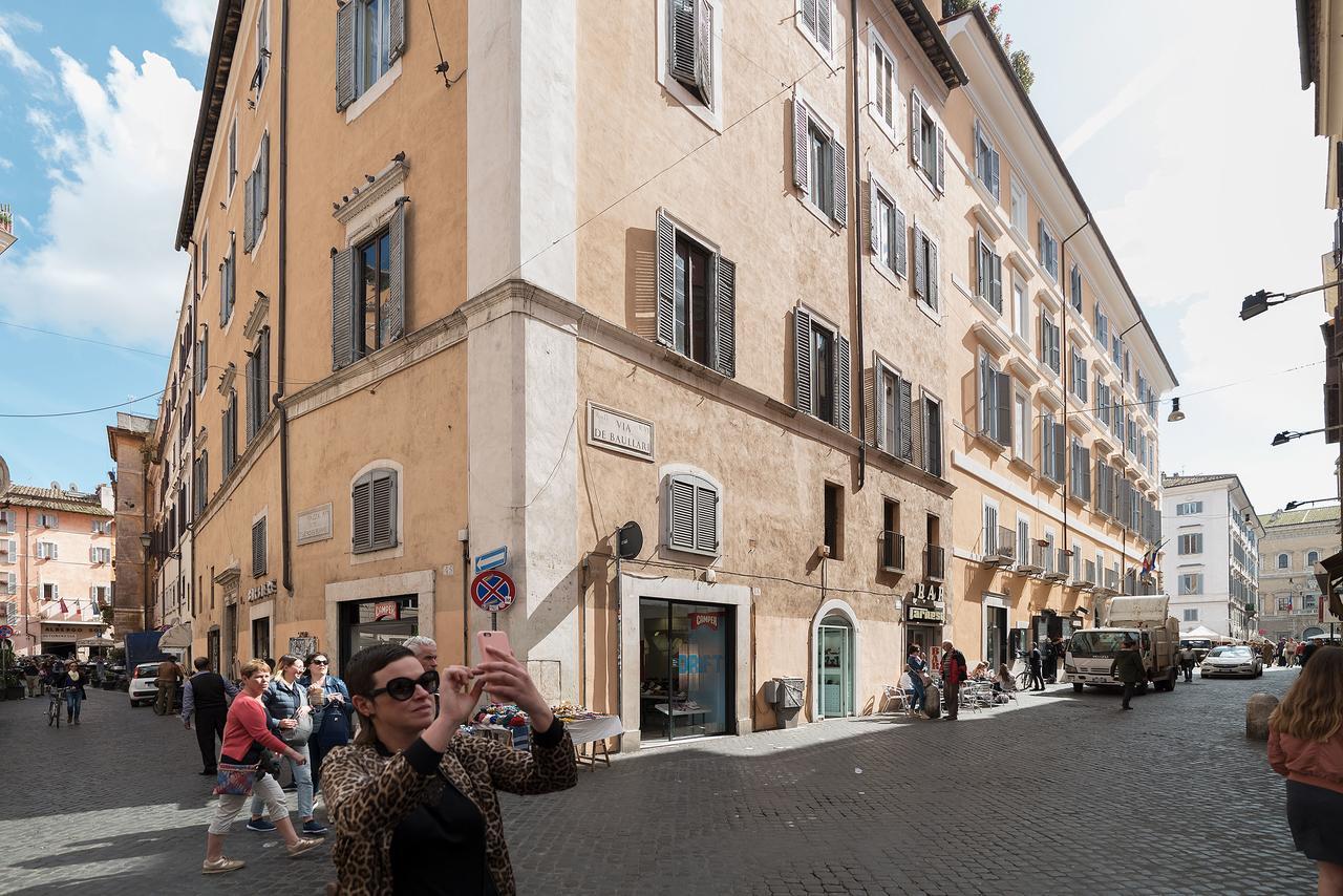 Cs Campo De'Fiori - Navona Amazing Terrace Apartment Rome Luaran gambar