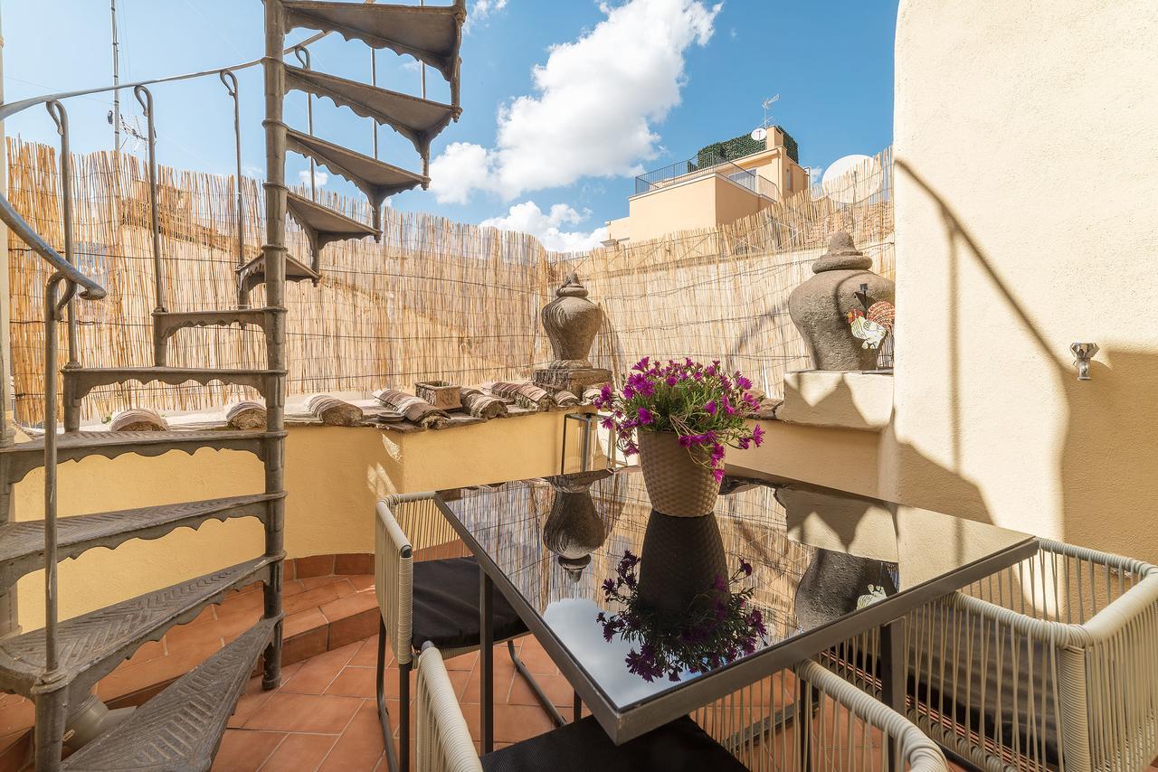 Cs Campo De'Fiori - Navona Amazing Terrace Apartment Rome Luaran gambar