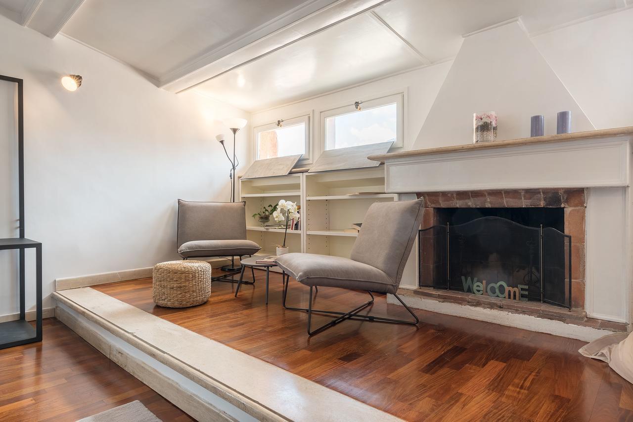 Cs Campo De'Fiori - Navona Amazing Terrace Apartment Rome Luaran gambar